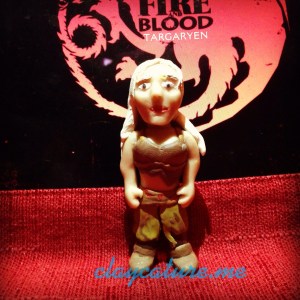 Daenerys Targaryen in Polymer Clay