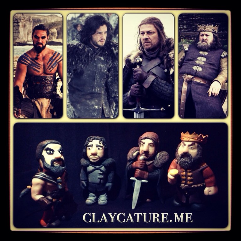 They finally meet Khal Drogo.