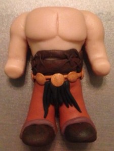 Khal Drogo Polymer Clay Step 7