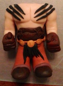 Khal Drogo Polymer Clay Step 11