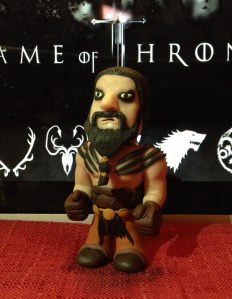 Khal Drogo Polymer Clay Step 18 finished