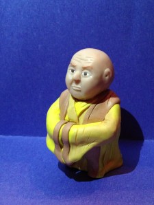 Varys in polymer clay from Game of Thrones