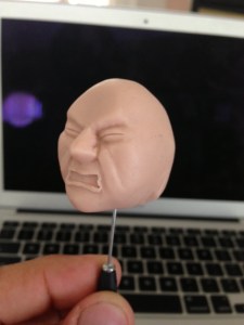 Gregor Clegane Face Clay 3