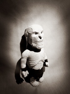 White Walker in polymer clay full body