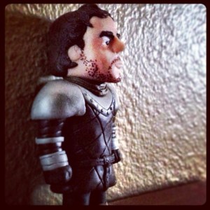 Robb Stark Miniature in Polymer Clay